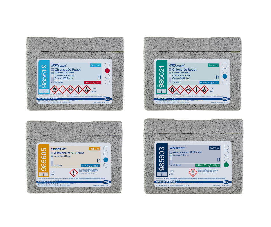 Test tubes for robots