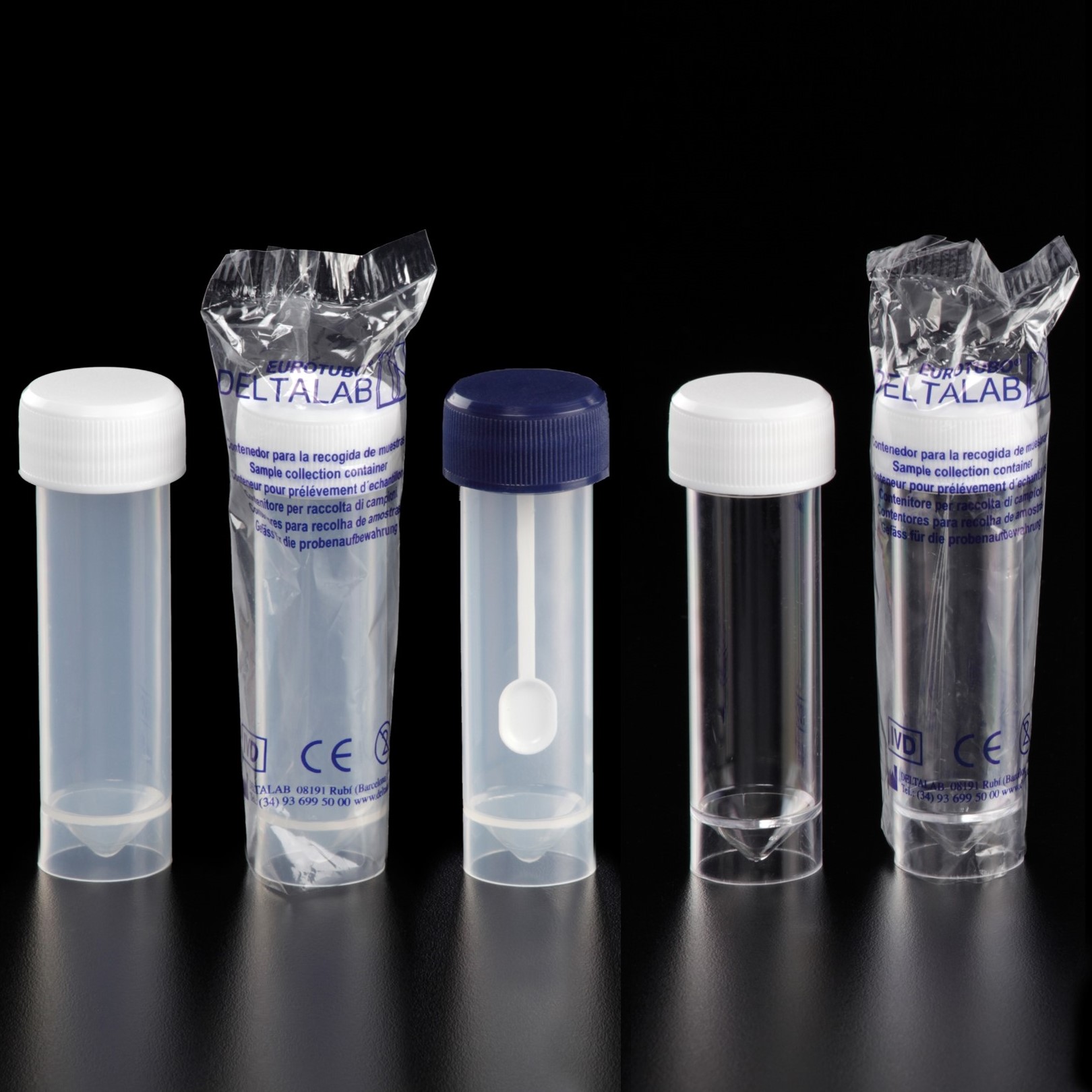 Skirted with conical bottom