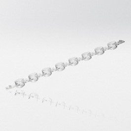 Strip w/8 domed caps for 0.1 ml and 0.2 ml PCR tubes PCR ready