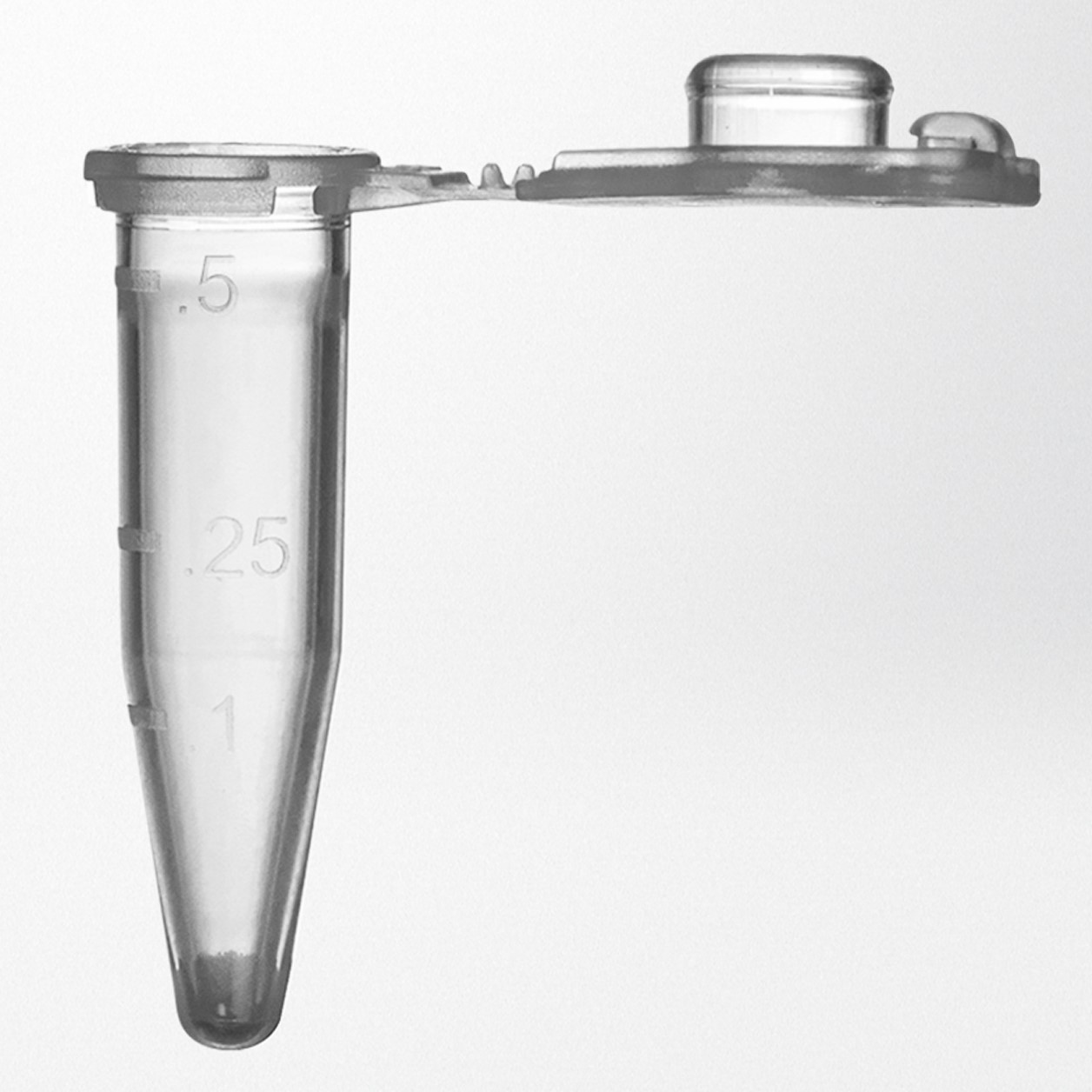 Micro tube PP 0.5 ml attached cap  safelock natural 30.000G