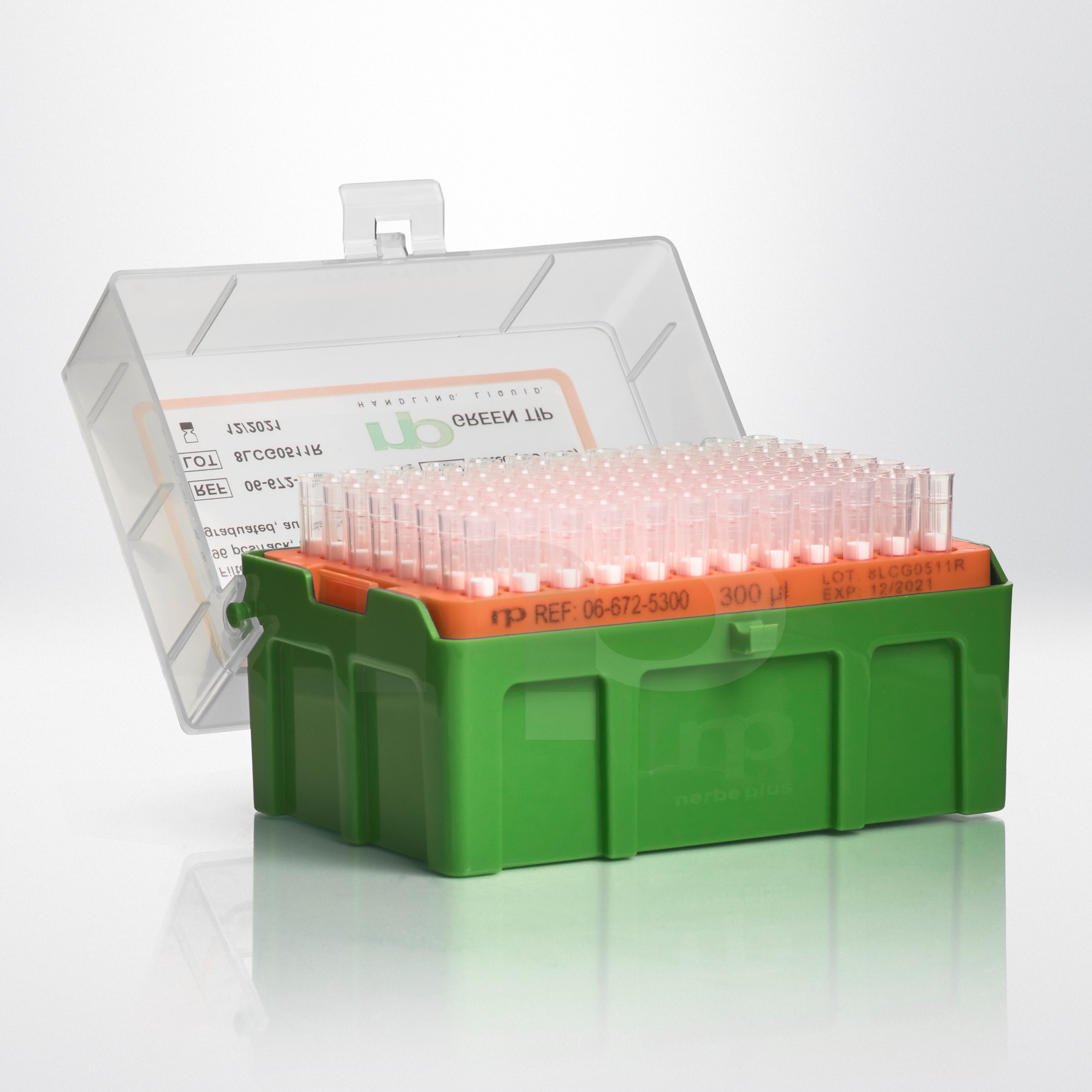 Filter tip 300 µl Sterile R 96 tips/rack RNase DNase Pyrogen and DNA free