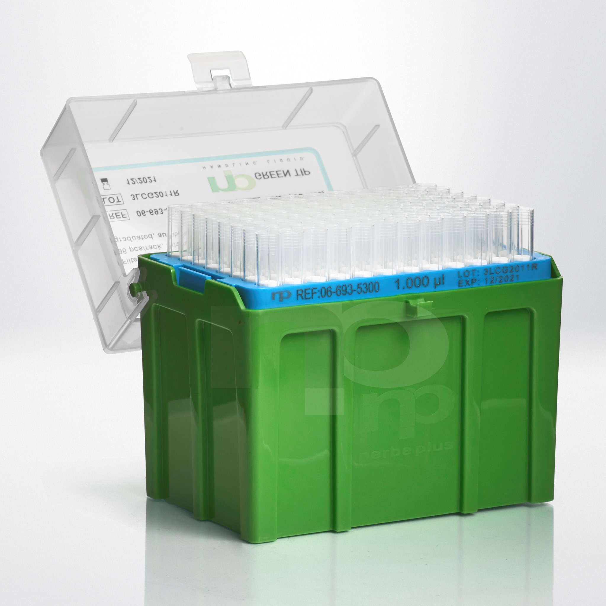 Filter tip 1000 µl Sterile R 96 tips/rack RNase DNase Pyrogen and DNA free