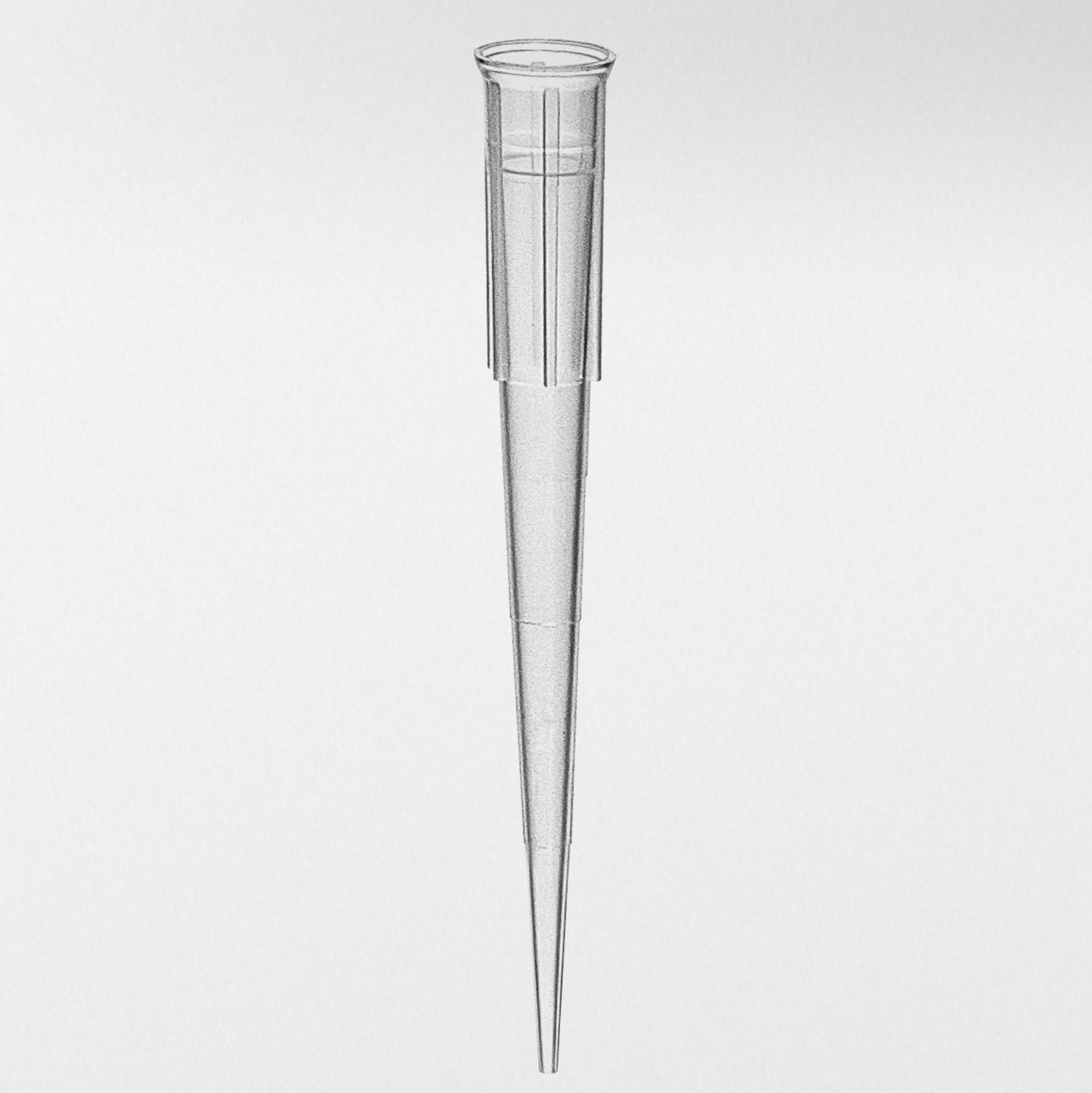 Pipettespids PP 1-200 µl 96 tips/rack Steril A. RNase DNase Pyro...