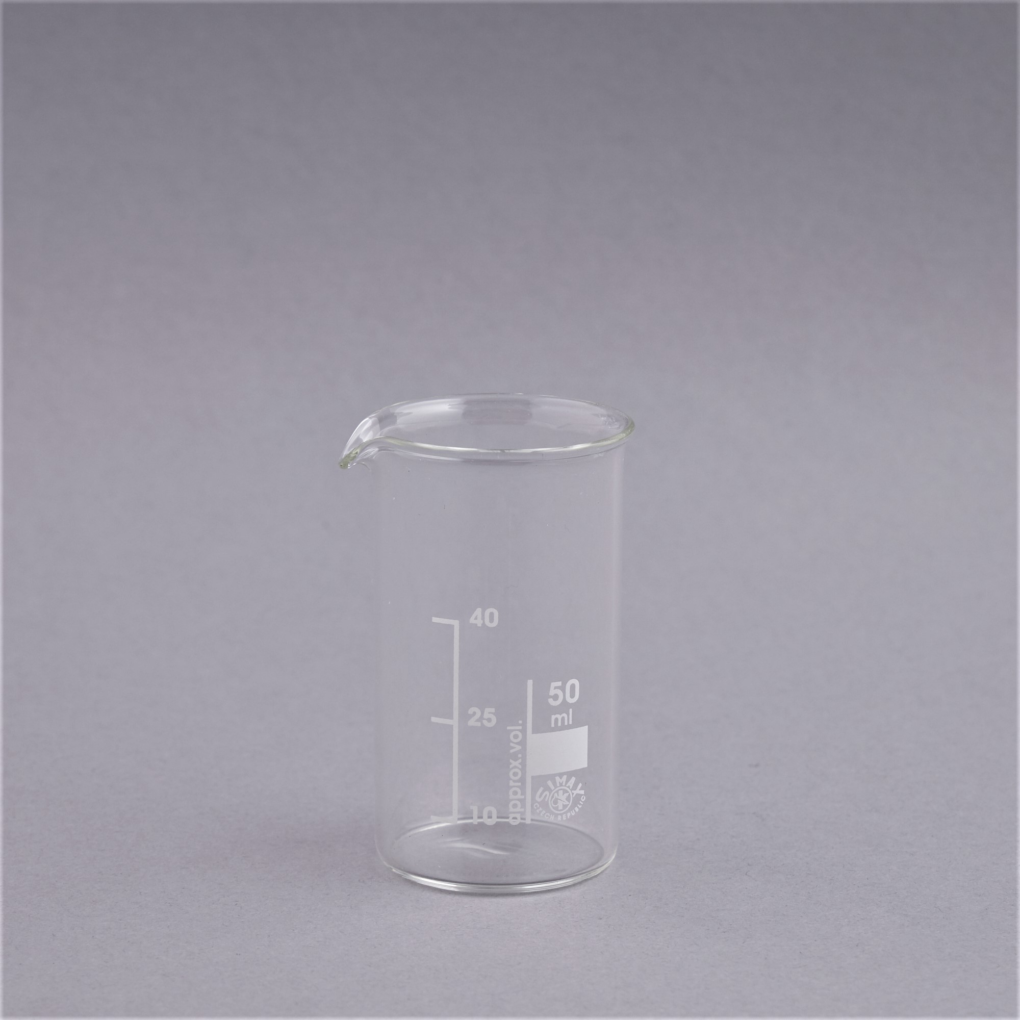 Beaker 50 ml tall shape - graduated