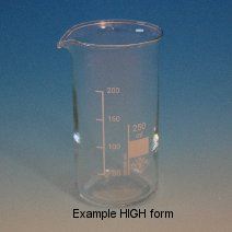 Beaker 400 ml tall shape - graduated