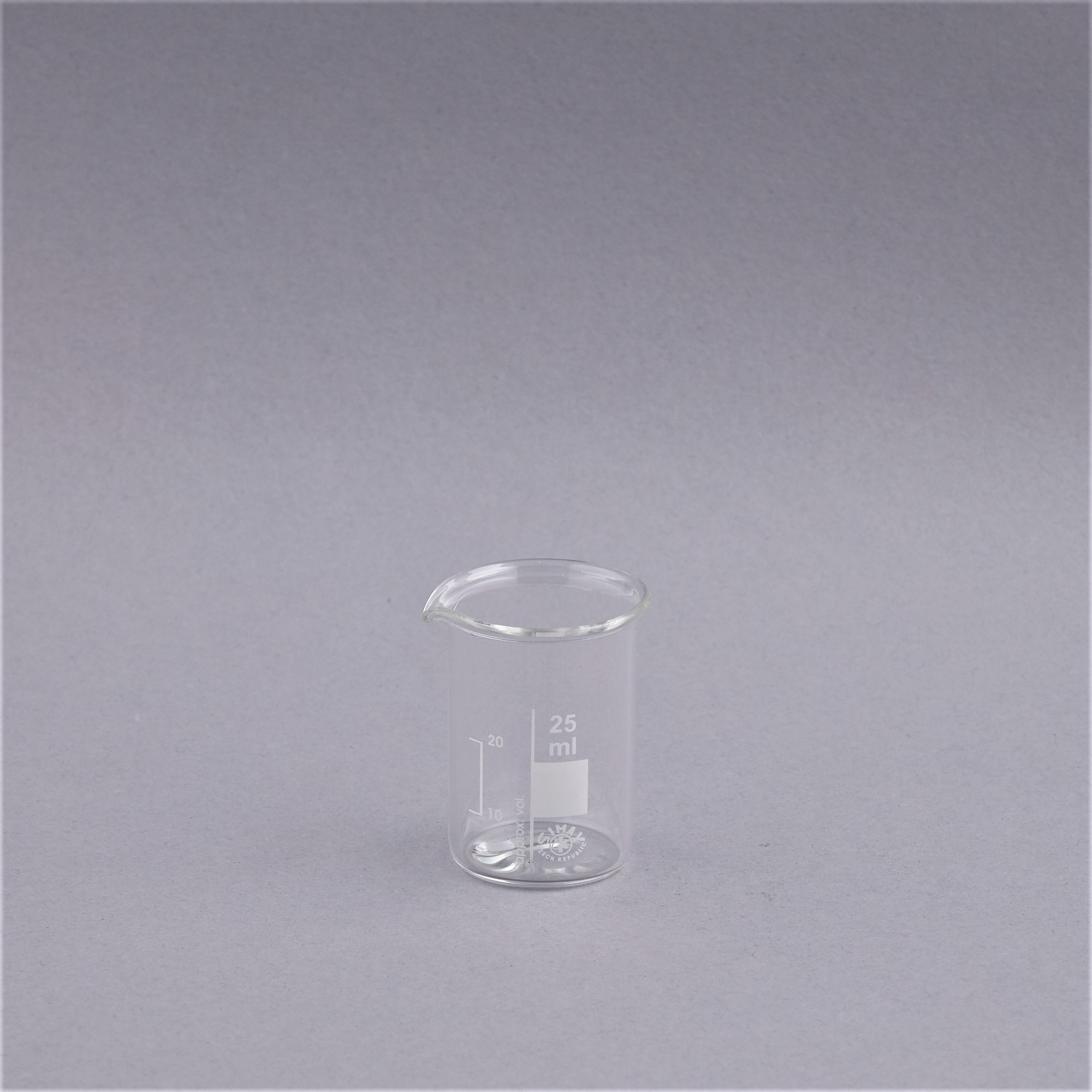 Beaker 25 ml low shape - graduated