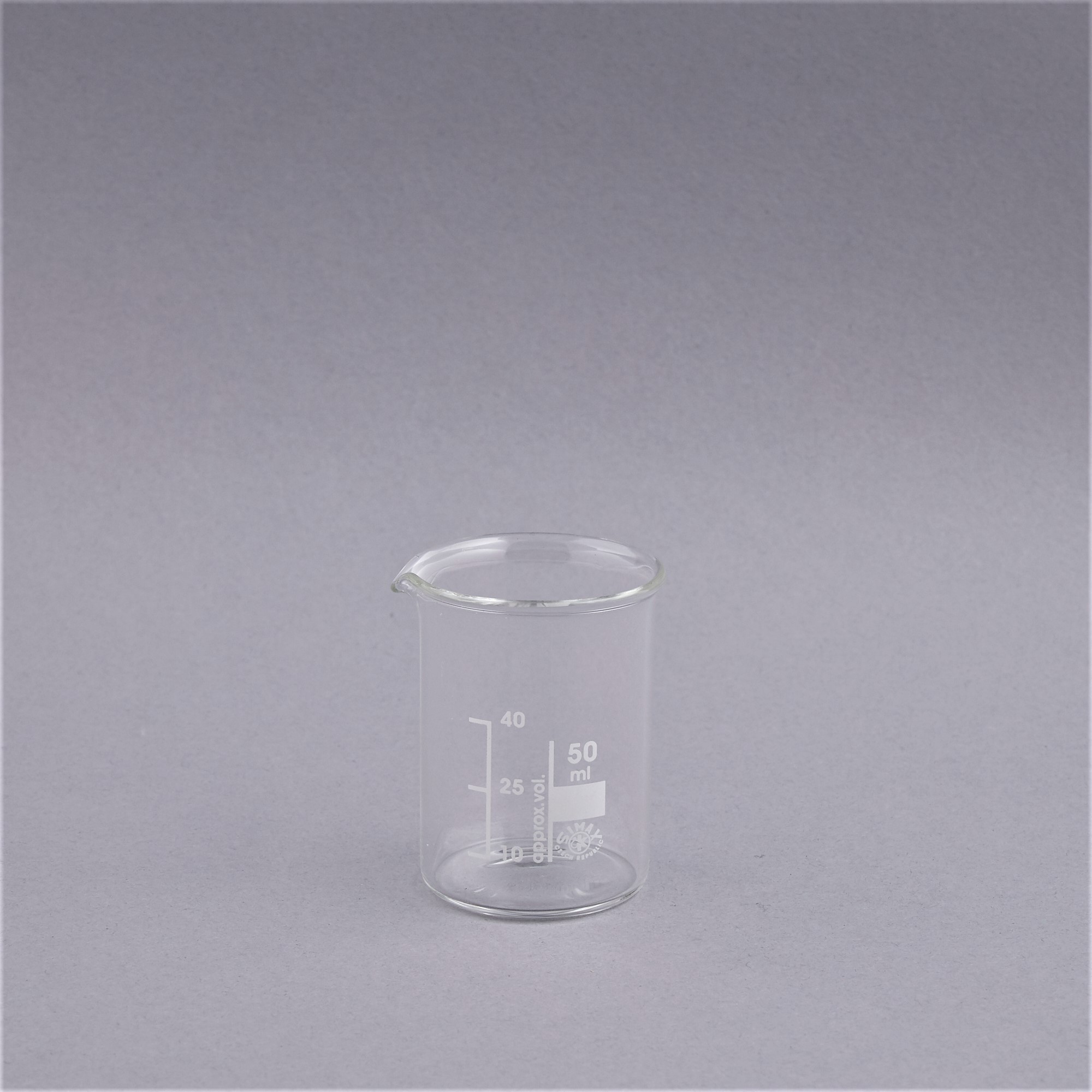 Beaker 50 ml low shape - graduated