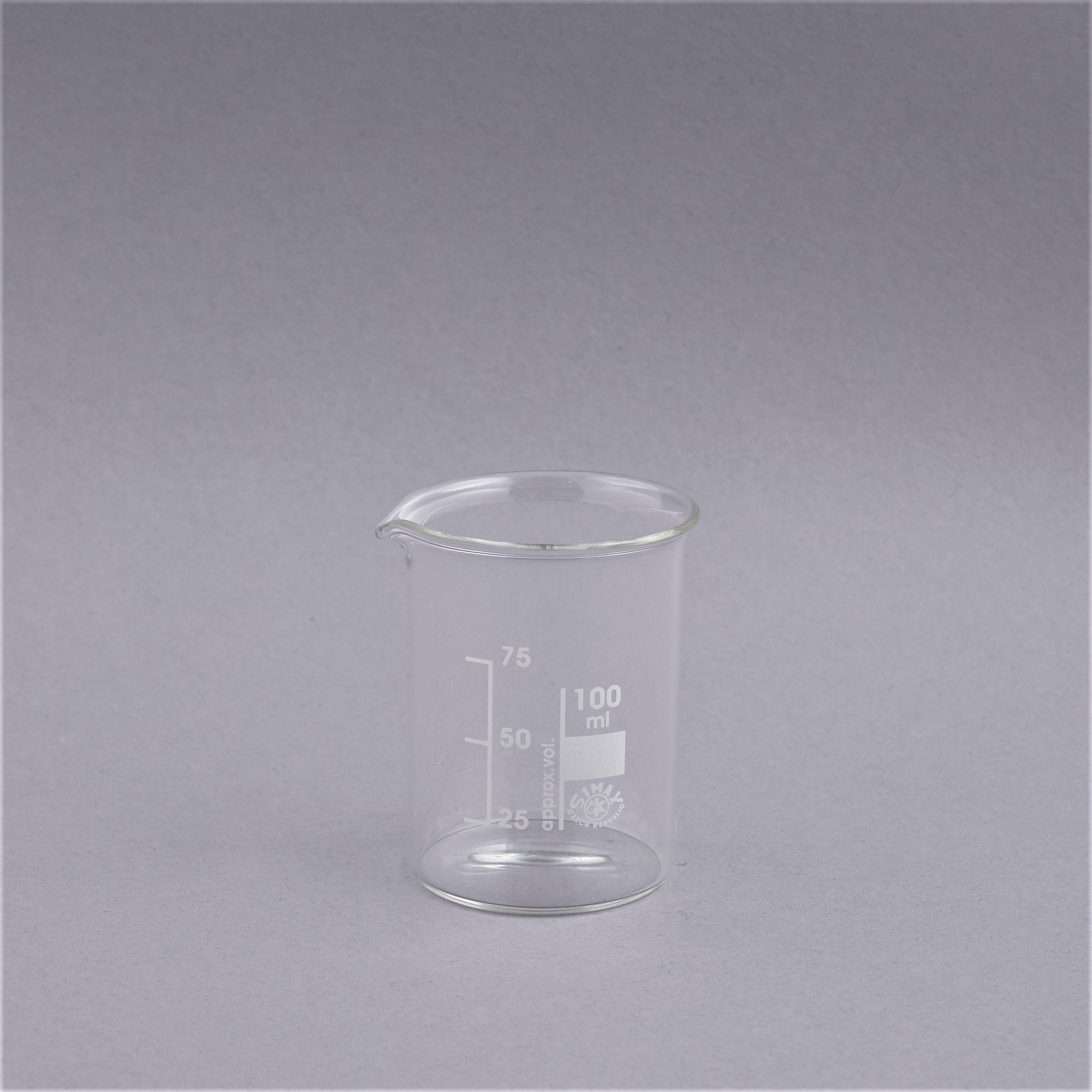 Beaker 100 ml low shape - graduated