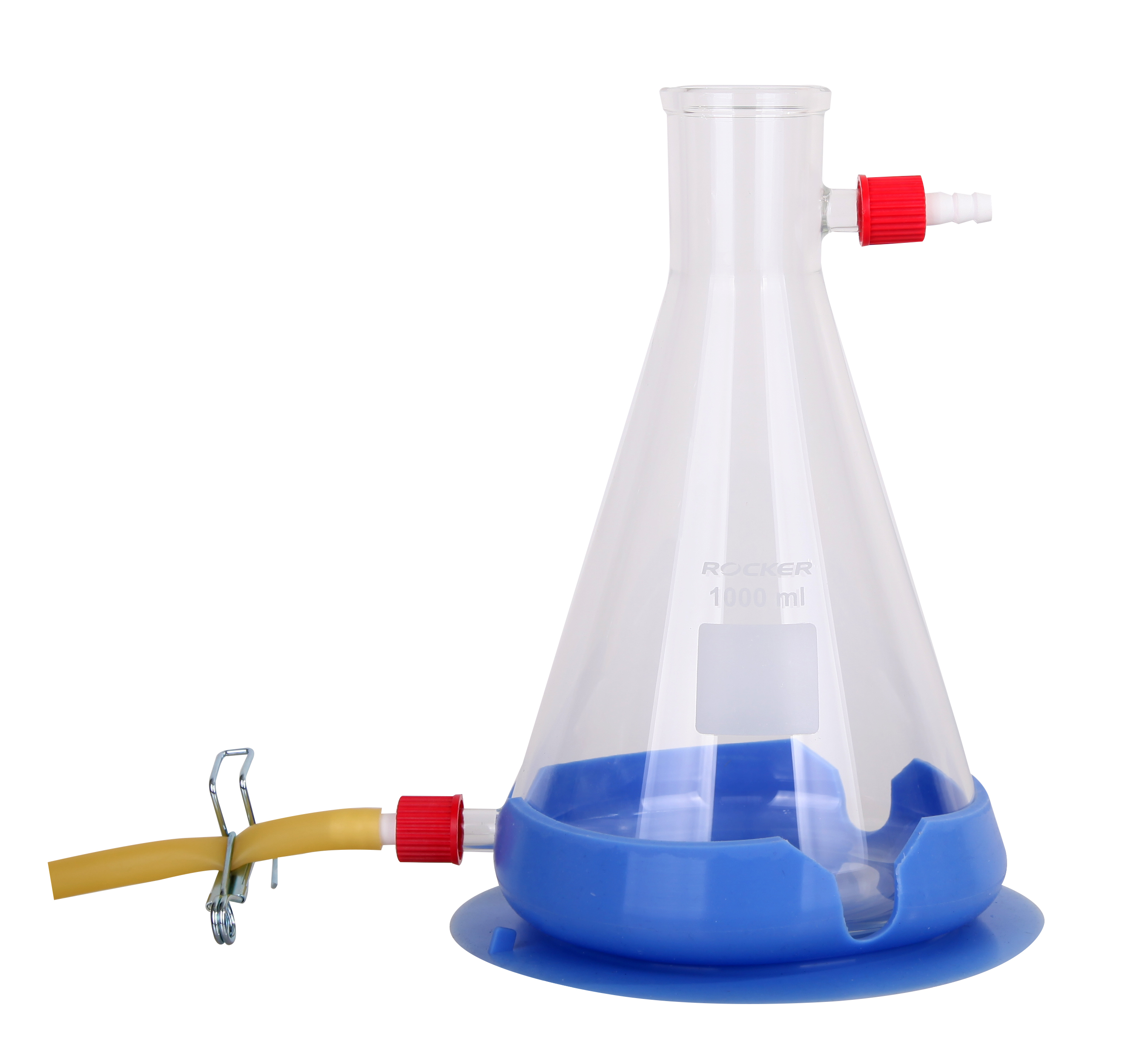 Receiver Flask 1000ml with drain and  silicone fixing sucker for...