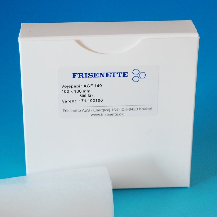 Weighing paper AGF 140 100 x 100 mm