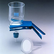 Filterholder glas KG-90 sintret glas filterstøtte 1100 ml reserv...