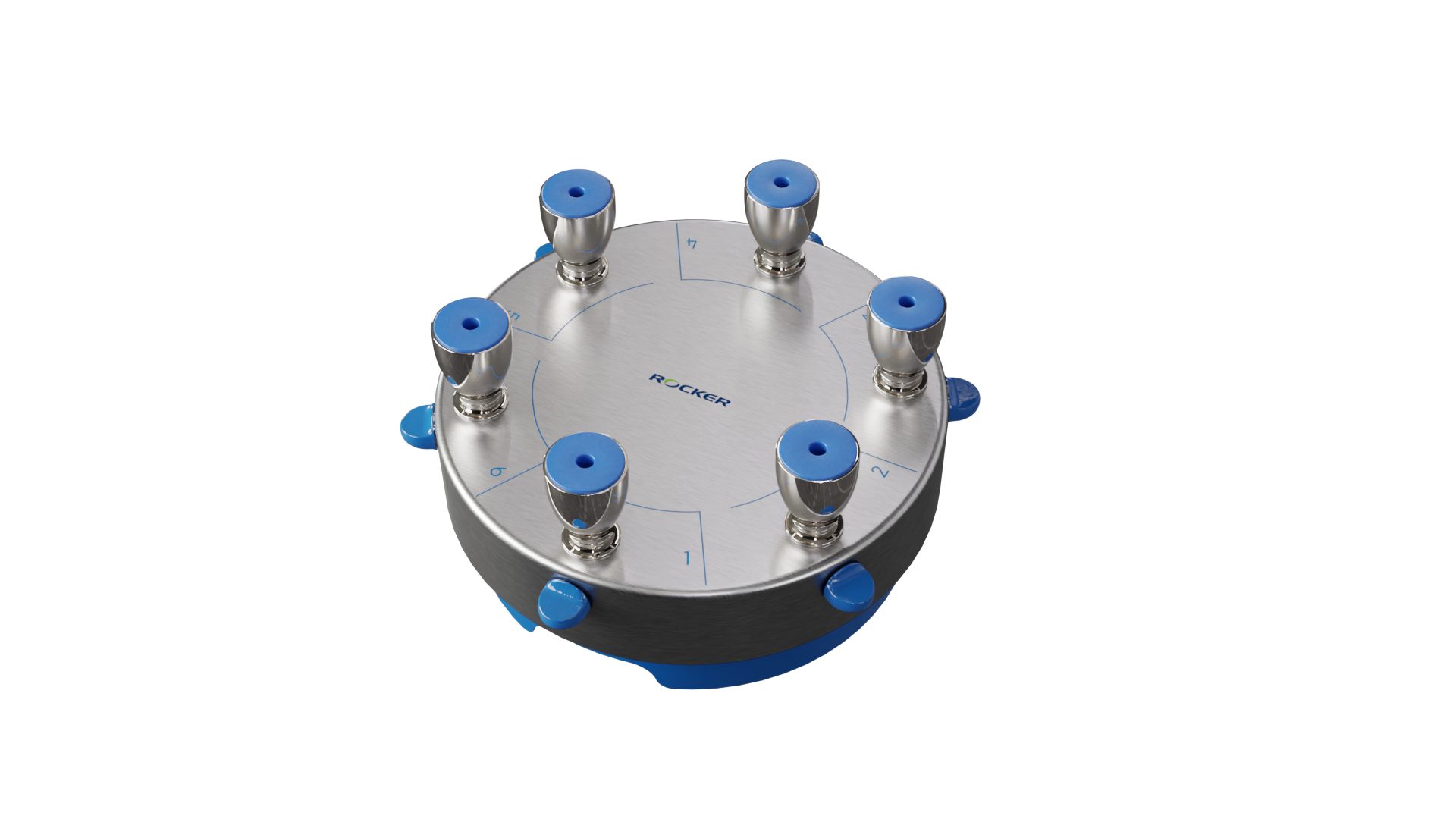 SolarVac 600 - MS, 6 Places Rotary Manifold with No.8 stopper fu...