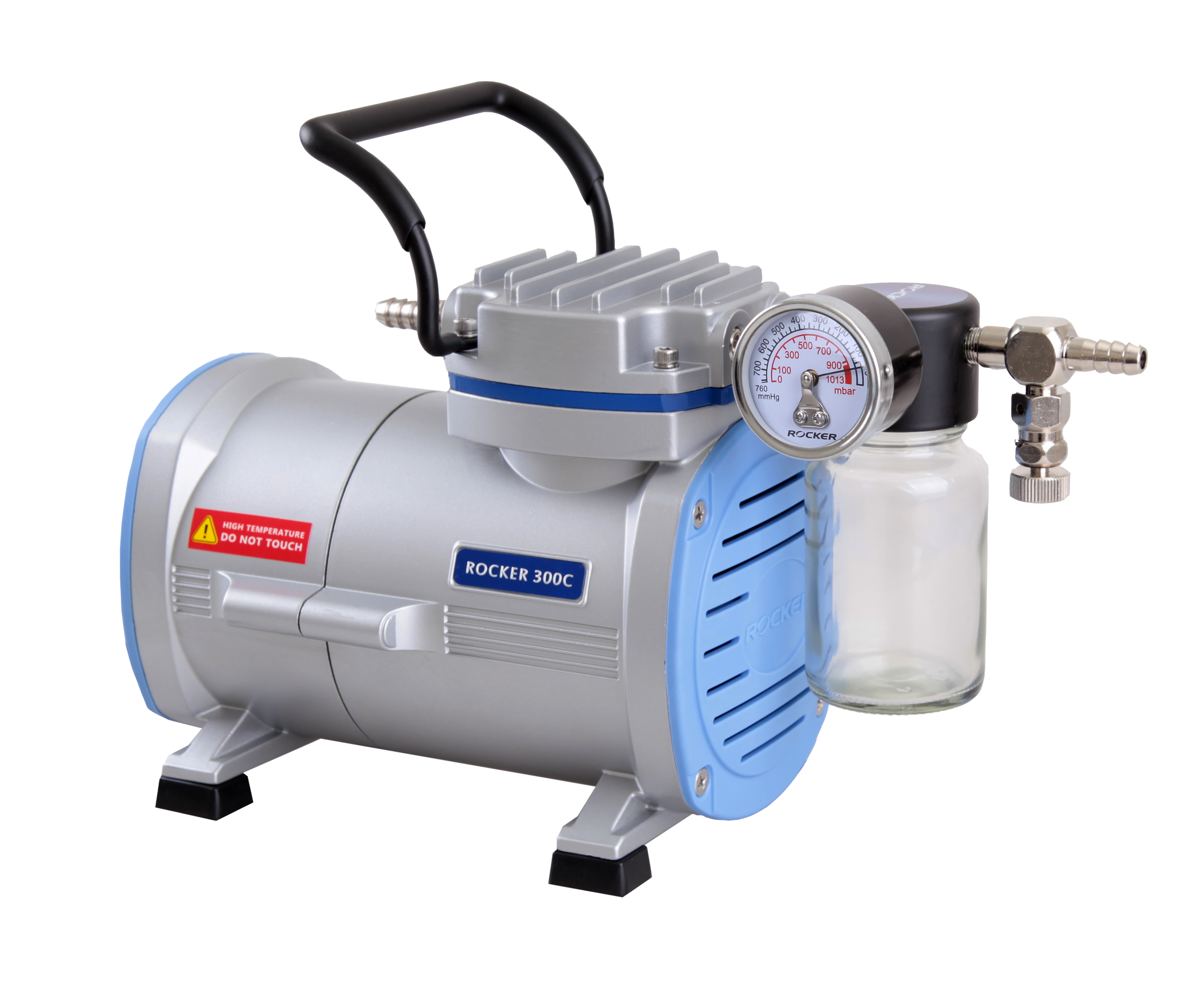 Rocker 300C PTFE Coated Chemical Resistant Vacuum Pump AC220V 50...