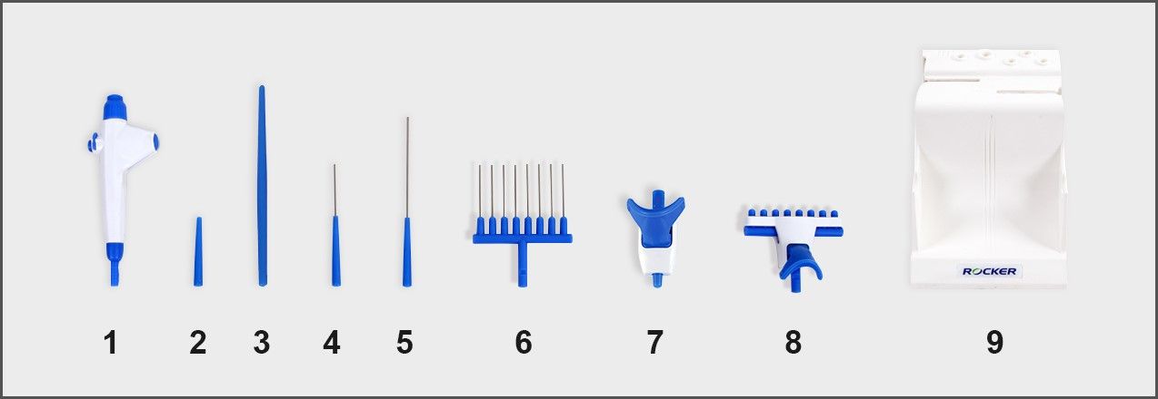 New BioDolphin-LB, Suction Kit, Light Blue