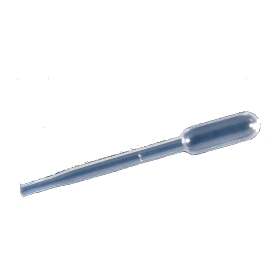 Plast Pasteur pipette .Bold  vol 0.5 ml  stem ø 3.9 mm