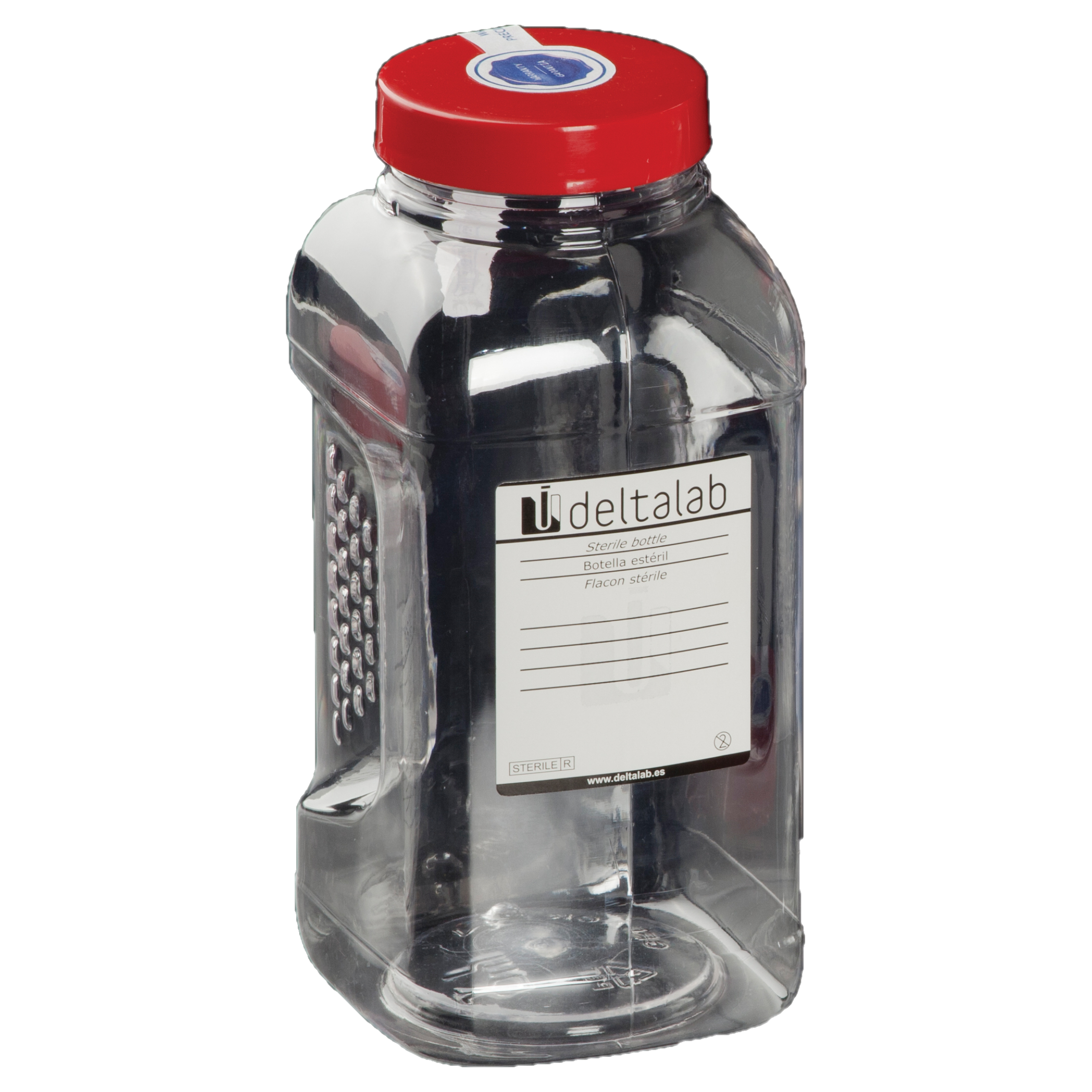 Bottle PET 1000 ml sterile R with 24 mg thiosulfate for water sa...