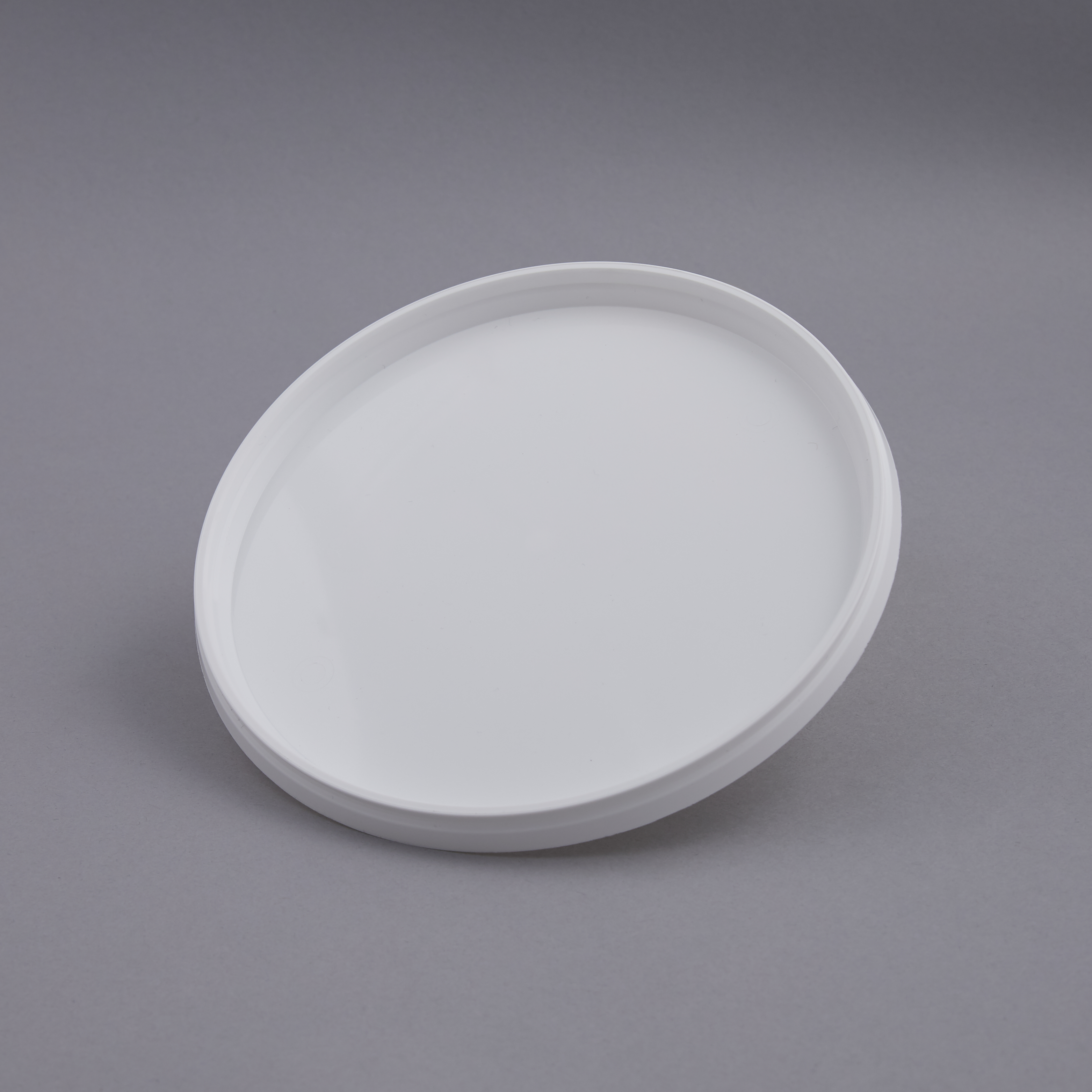 Lid for bucket white PP fits 2.3 liter bucket