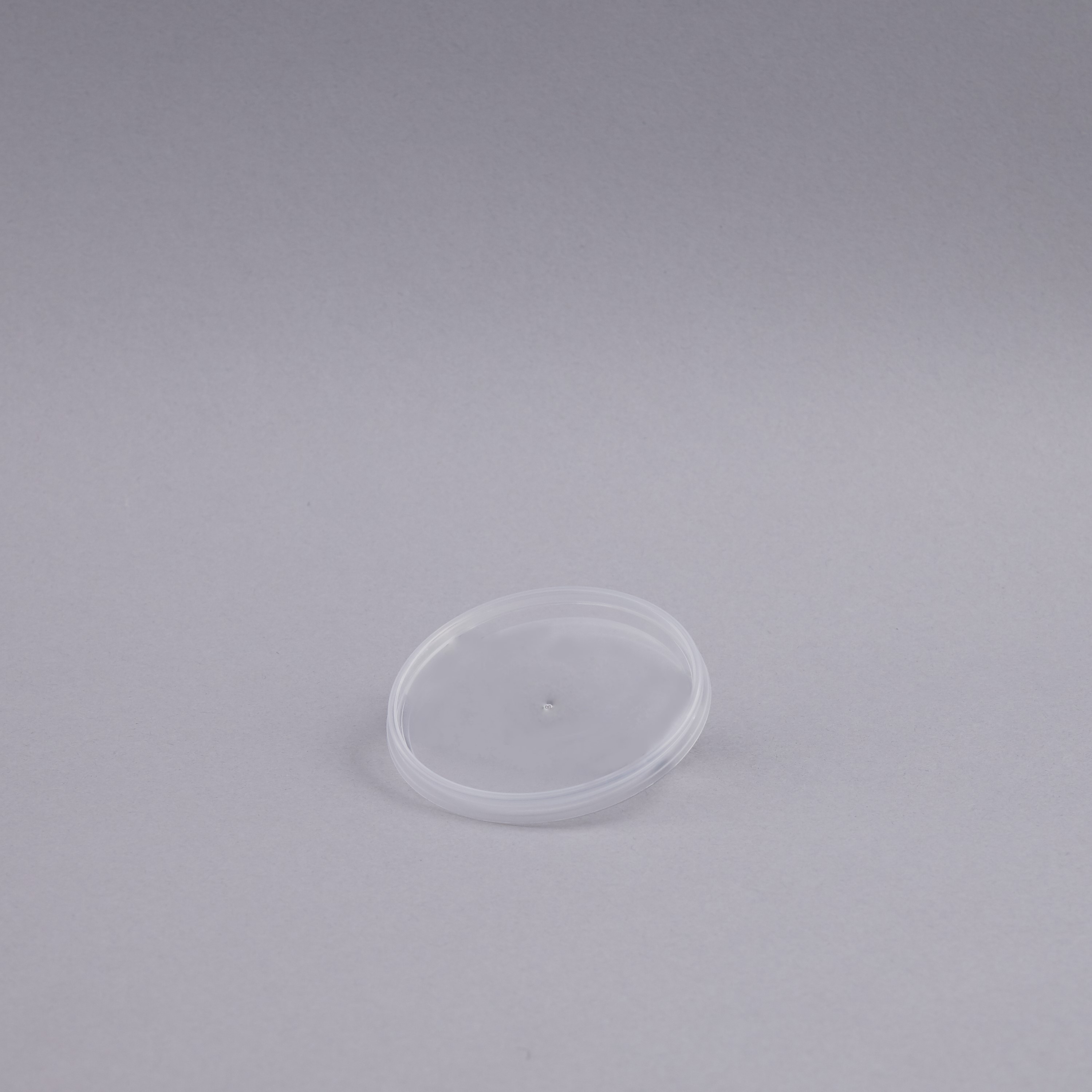 Låg til plastbøtte klar PP Ø69 mm passer til bøtter t.o.m 155 ml...