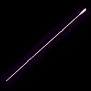 Swab 150 mm aluminium shaft with cotton tip
