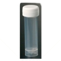 Container PP 30 ml 25 x 90 mm with mounted screw cap