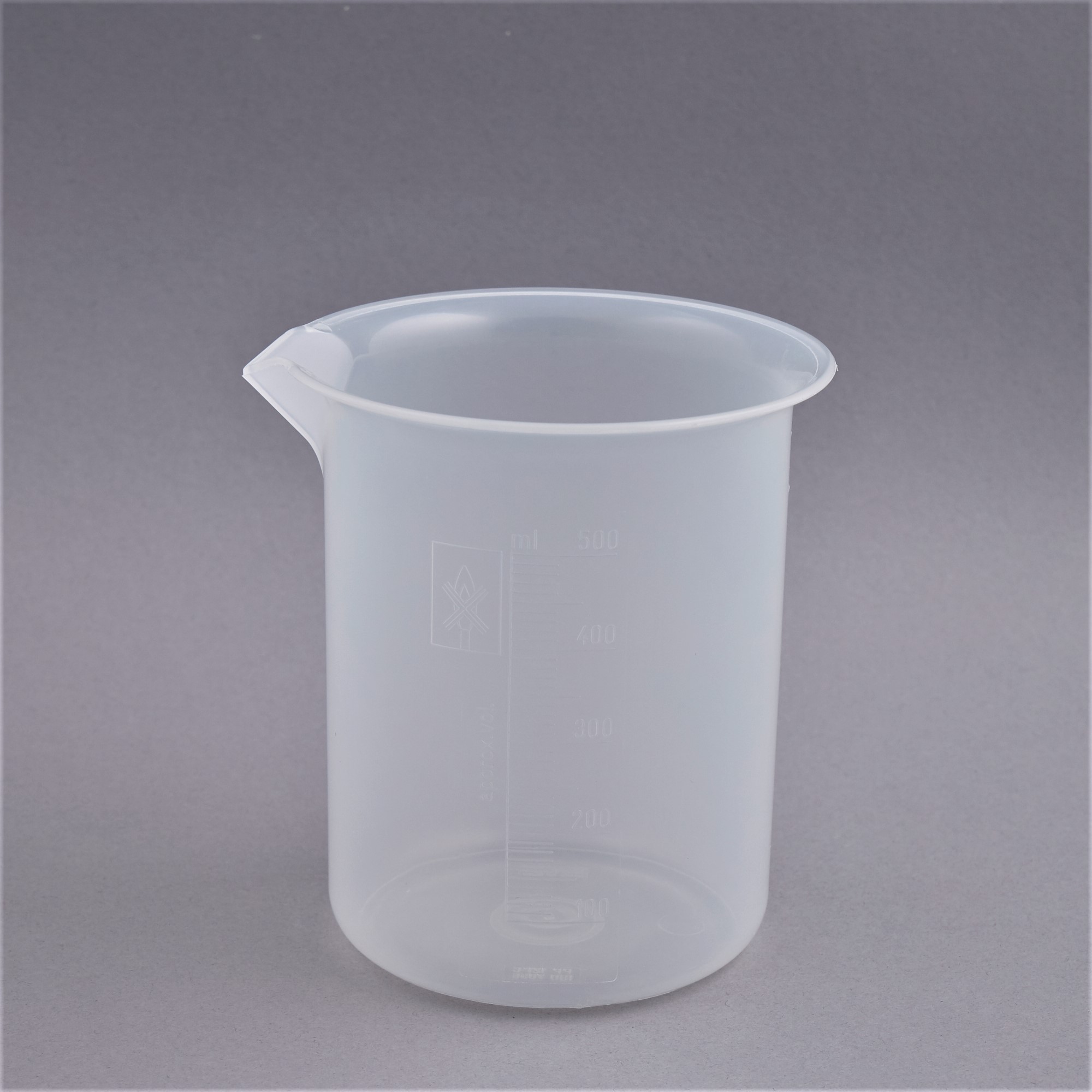 Beaker PP 500 ml graduated