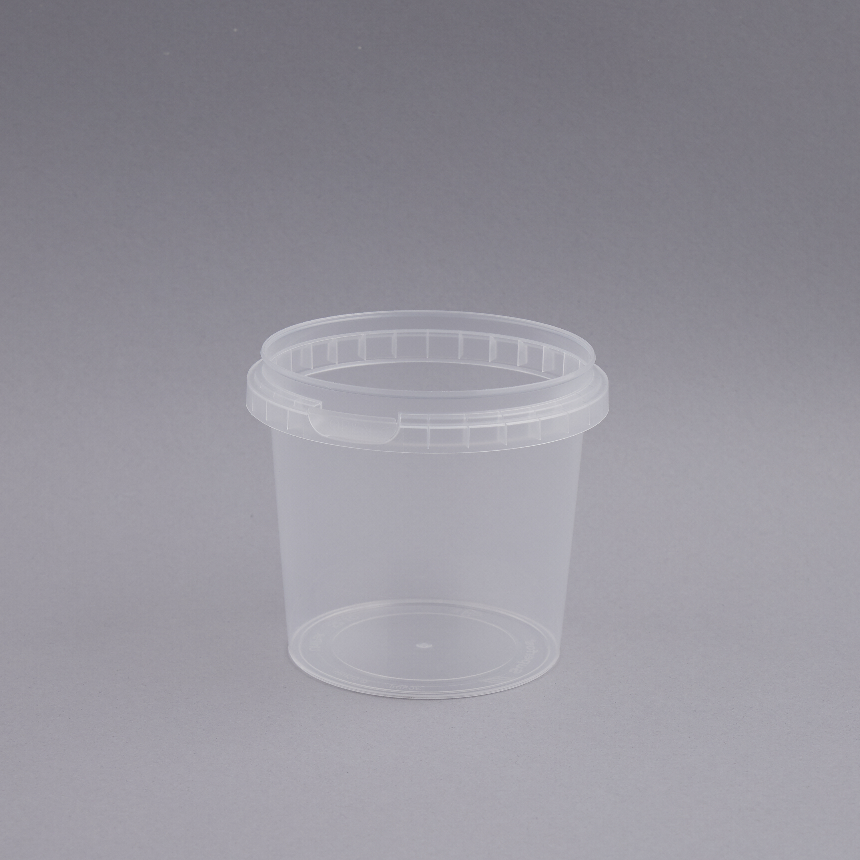 Jar 365 ml clear PP w/o lid ø 95/73 mm h: 85 mm