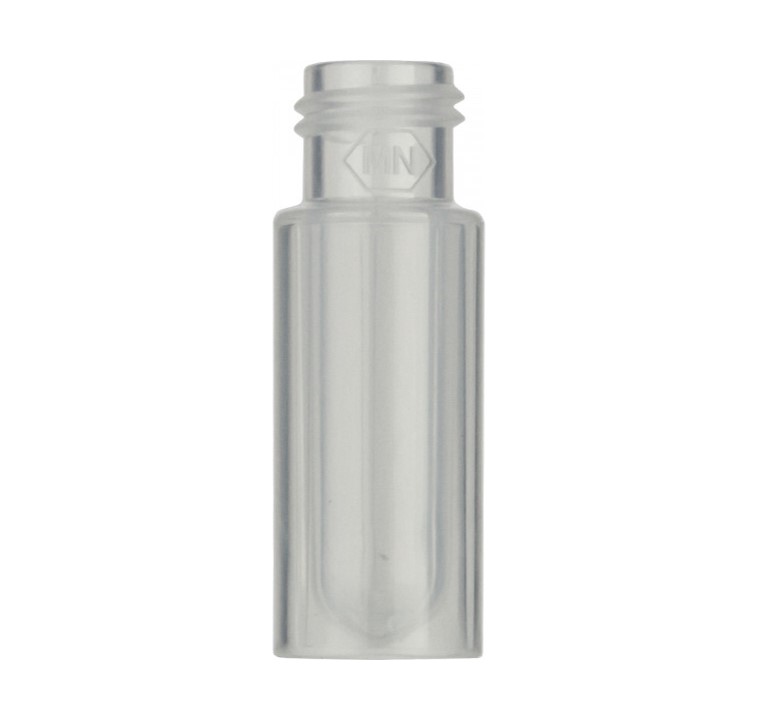 N9 vial for screw cap 0.7 ml 11.6 x 32 mm transparent PP with in...