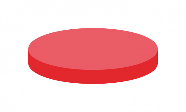 Septum for N9 Screw cap Rubber/PTFE 1.0 mm