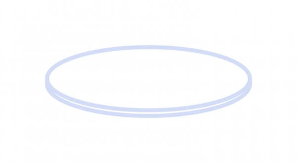 Septum for N9 Screw cap PTFE 0.25