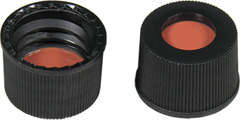 Screw cap for N10 vial  Rubber/PTFE 1.0 mm septum