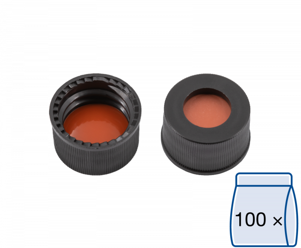 Screw cap for N13 vial Rubber/PTFE 1.5 mm septum