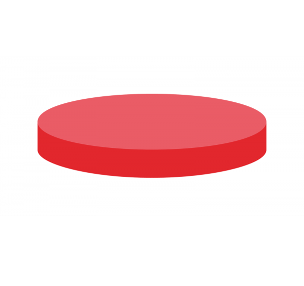 Septum for N13 Screw cap Rubber/PTFE 1.5 mm