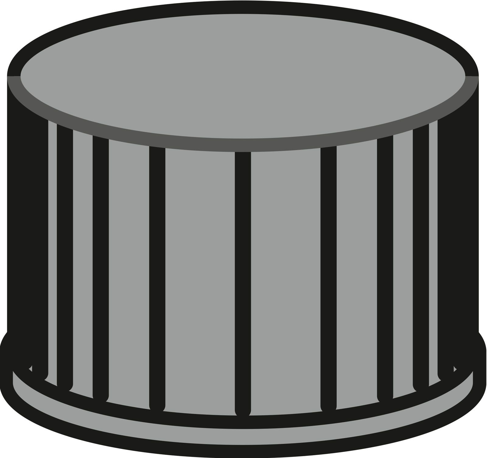 Screw cap for N8 vial Silicone/PTFE 1.3 mm septum