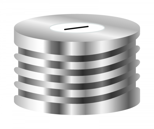 Skruelåg til N18 vial magnetisk Silikone/PTFE forskåret 1,5 mm s...