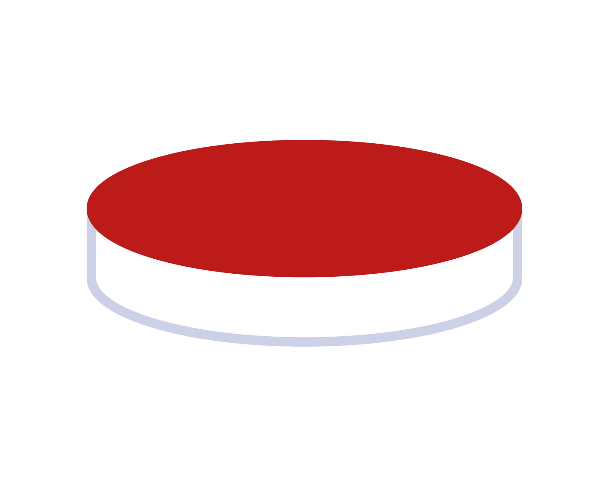 Septum for N8 Screw cap Silicone/PTFE 1.3 mm