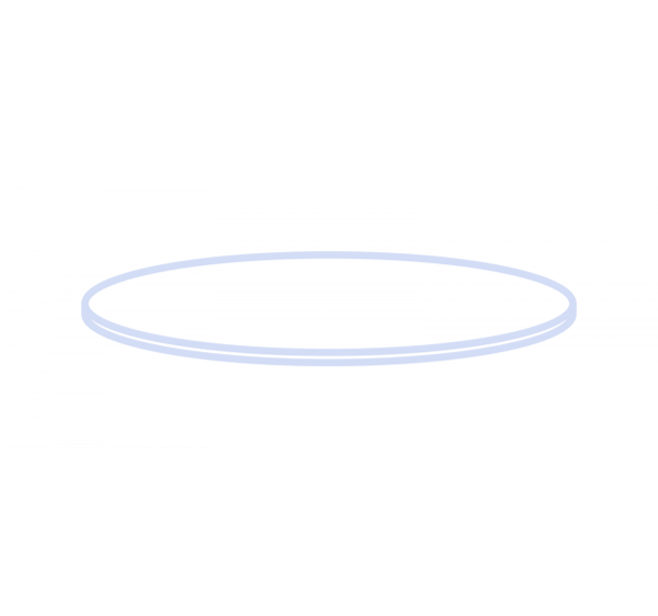 Septum for N13 Screw cap PTFE 0.25 mm