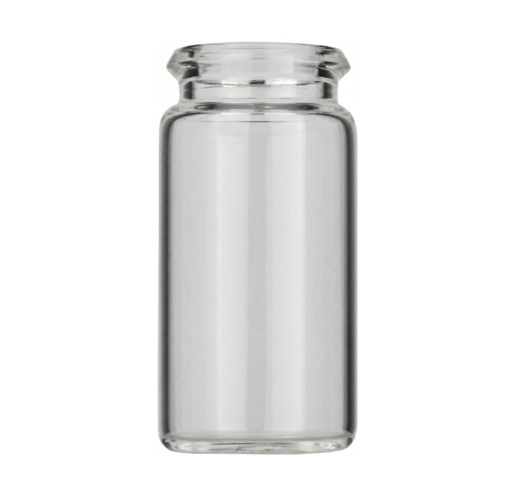 N18 vial for snap cap 5 ml 20 x 40 mm clear glass