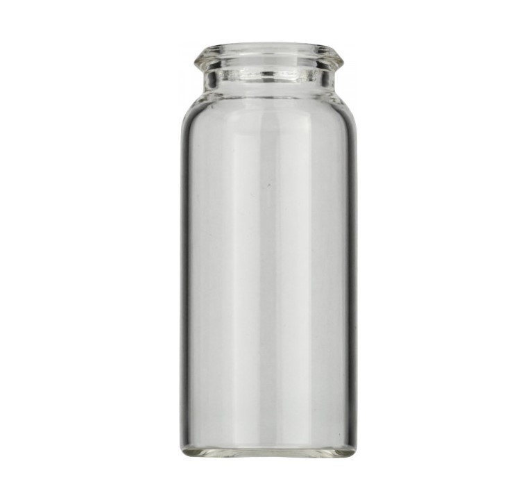 N18 vial for snap cap 10 ml 22 x 50 mm clear glass