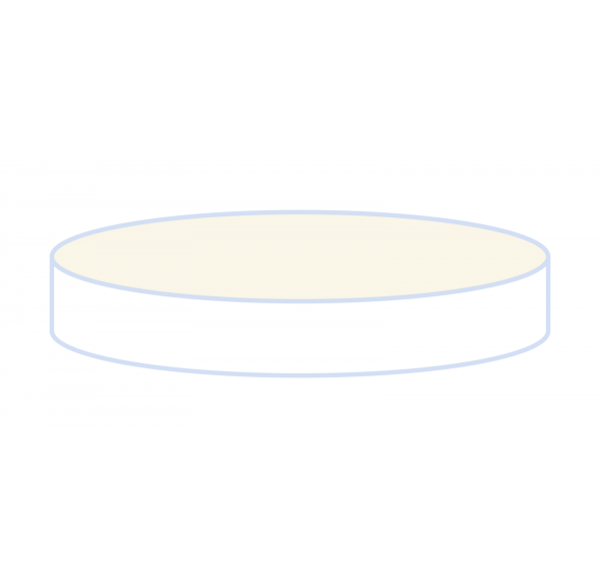 Septum for N20 crimp cap Silicone/PTFE 3.0 mm