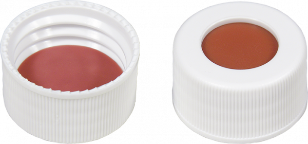 Pack w/100 pcs. N24 vials for screw caps no. 702021 assembled with caps no. 702073