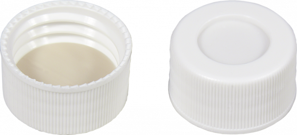 Pack w/100 pcs. N24 vials for screw caps no. 702131 assembled with caps no. 702058