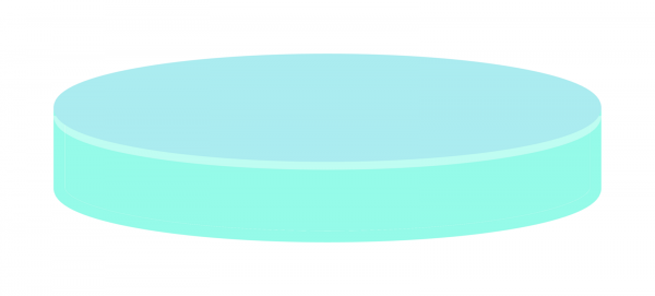 Crimp låg til N20 vial Silikone/PTFE 3,0 mm septum