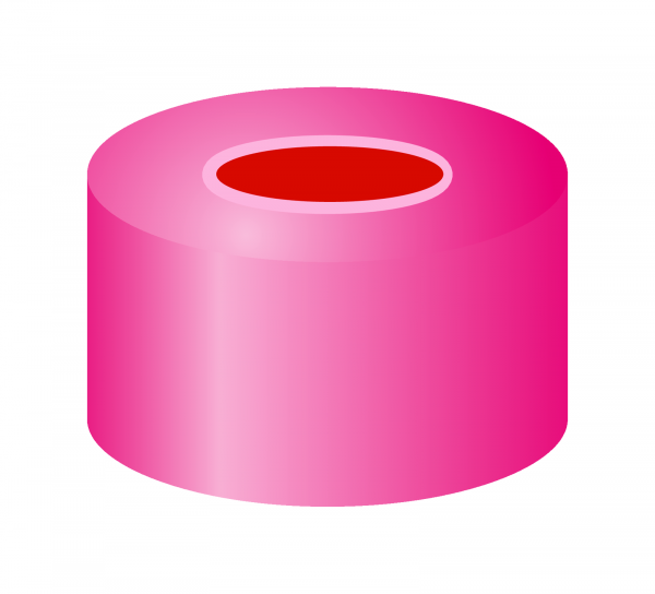 Crimp cap for N11 vial PTFE/Silicone/PTFE 1.0 mm septum