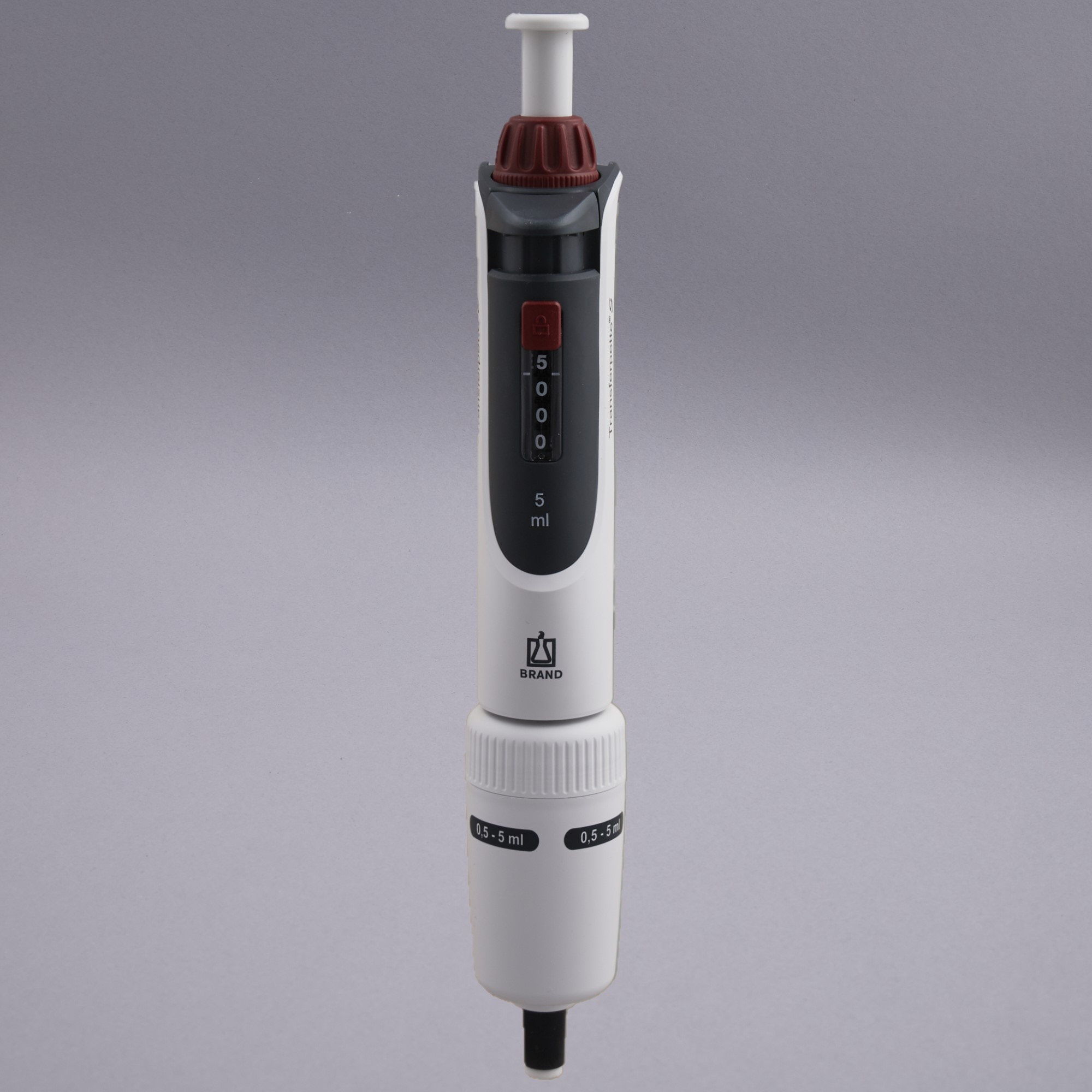 BRAND Transferpette, Single-channel, variable, 500-5,000 µl, col...
