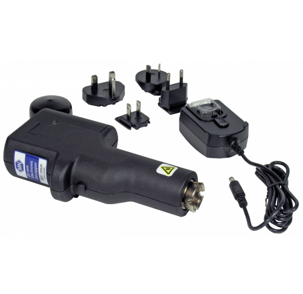 Electronic decapper for 20 mm aluminium crimp caps