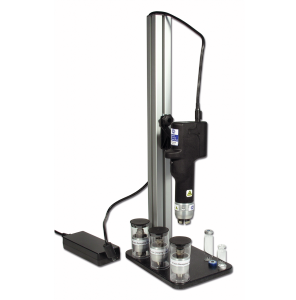 Electronic high power crimping tool with fixed power supply