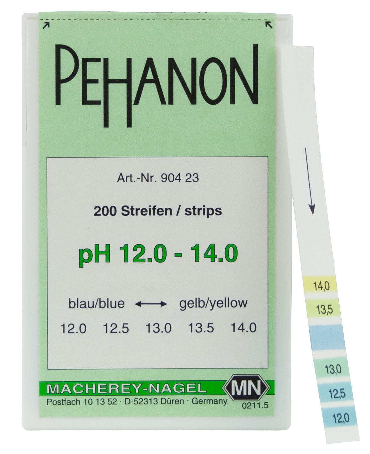 Test Strip PEHANON pH 12.0 - 14.0