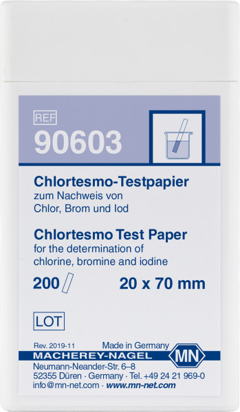 Chlortesmo Pack of 200 strips 20x70 mm