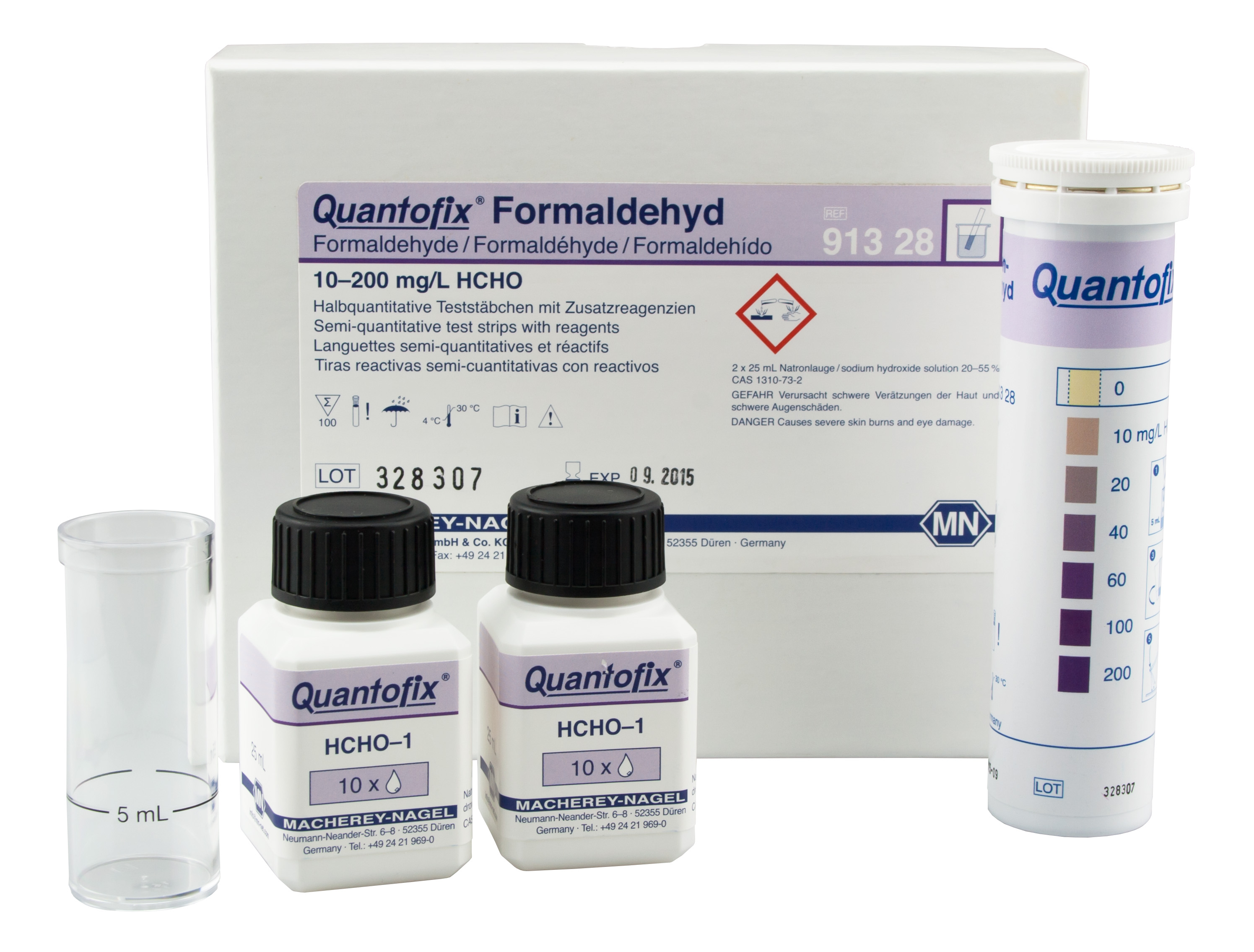 QUANTOFIX test strips Formaldehyde