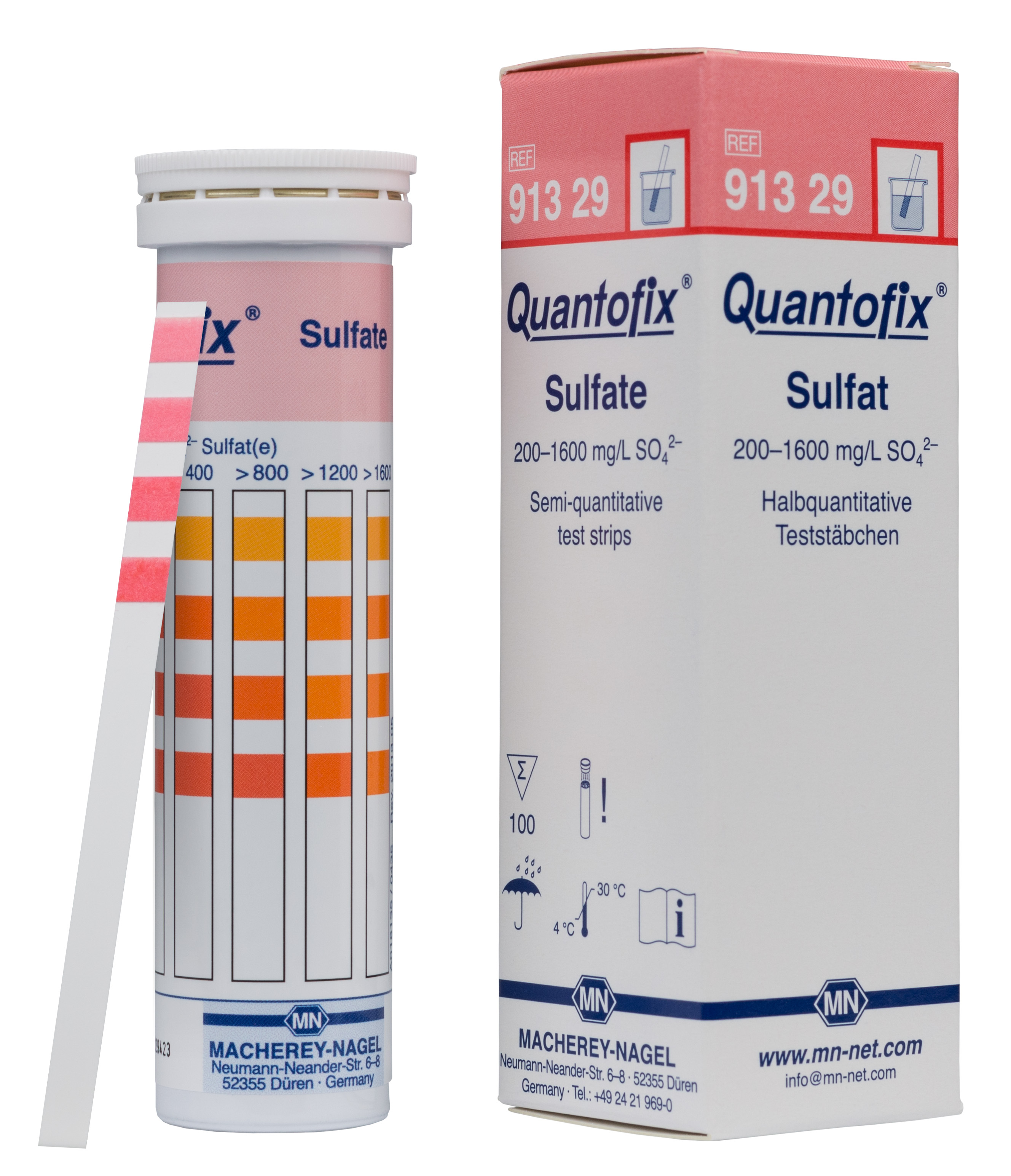 QUANTOFIX test strips Sulfate